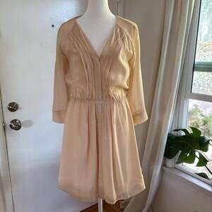 🕯️ Madewell Elliot 100% Silk Dress – Size 4